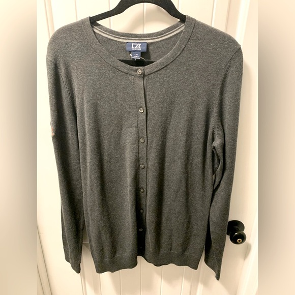 5/$25 item: Cutter & Buck Button Down Cardigan - Picture 1 of 4